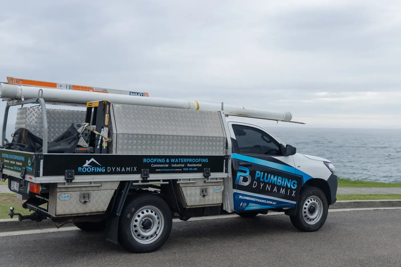 Plumbing Dynamix coastal service vehicle