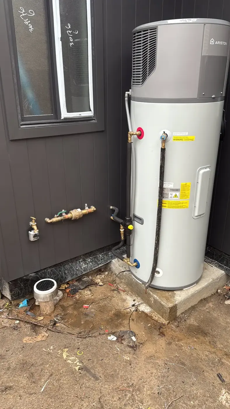 Hot water system upgrade completed by Plumbing Dynamix