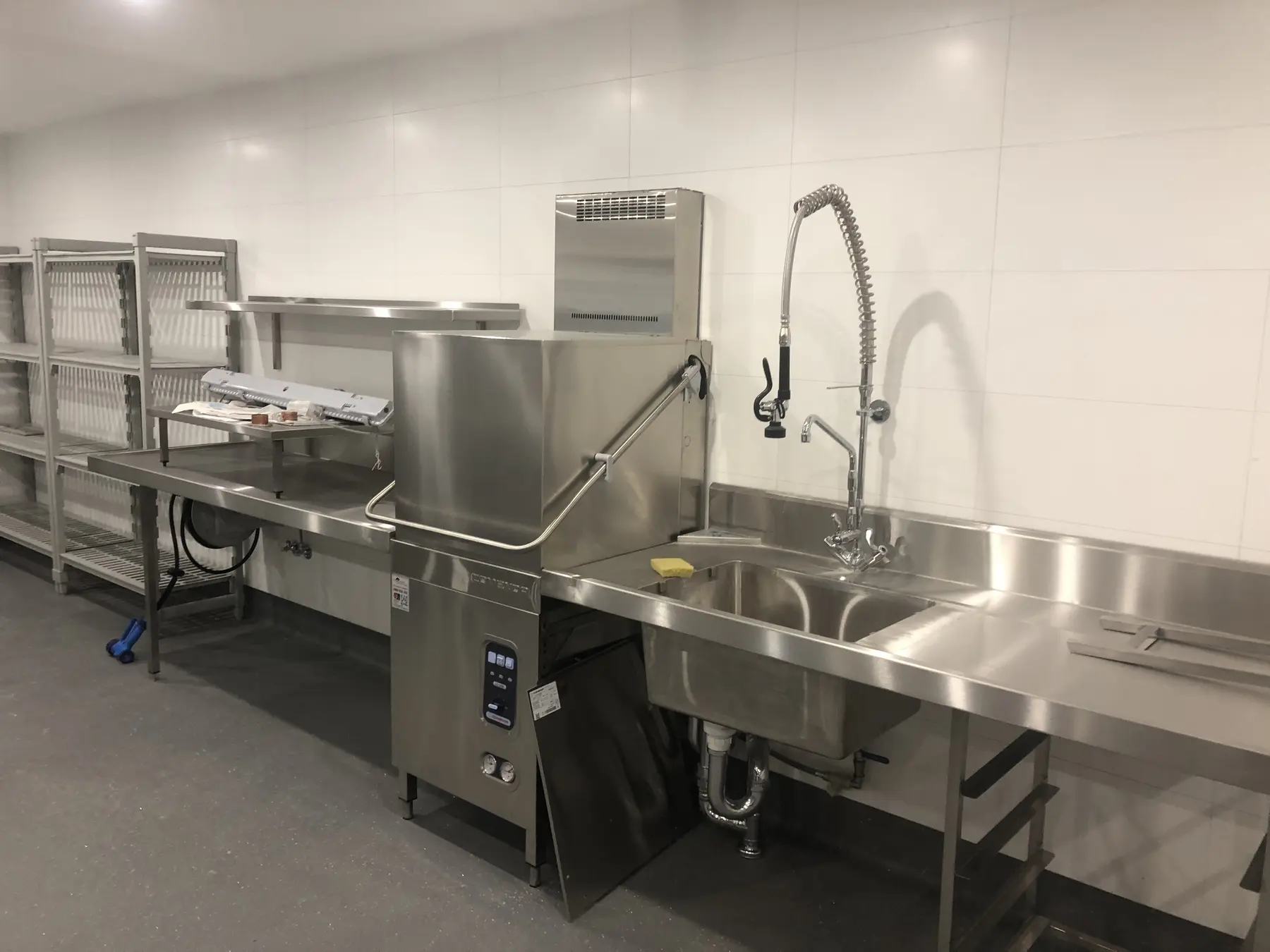 Commercial kitchen plumbing fit-out by Plumbing Dynamix