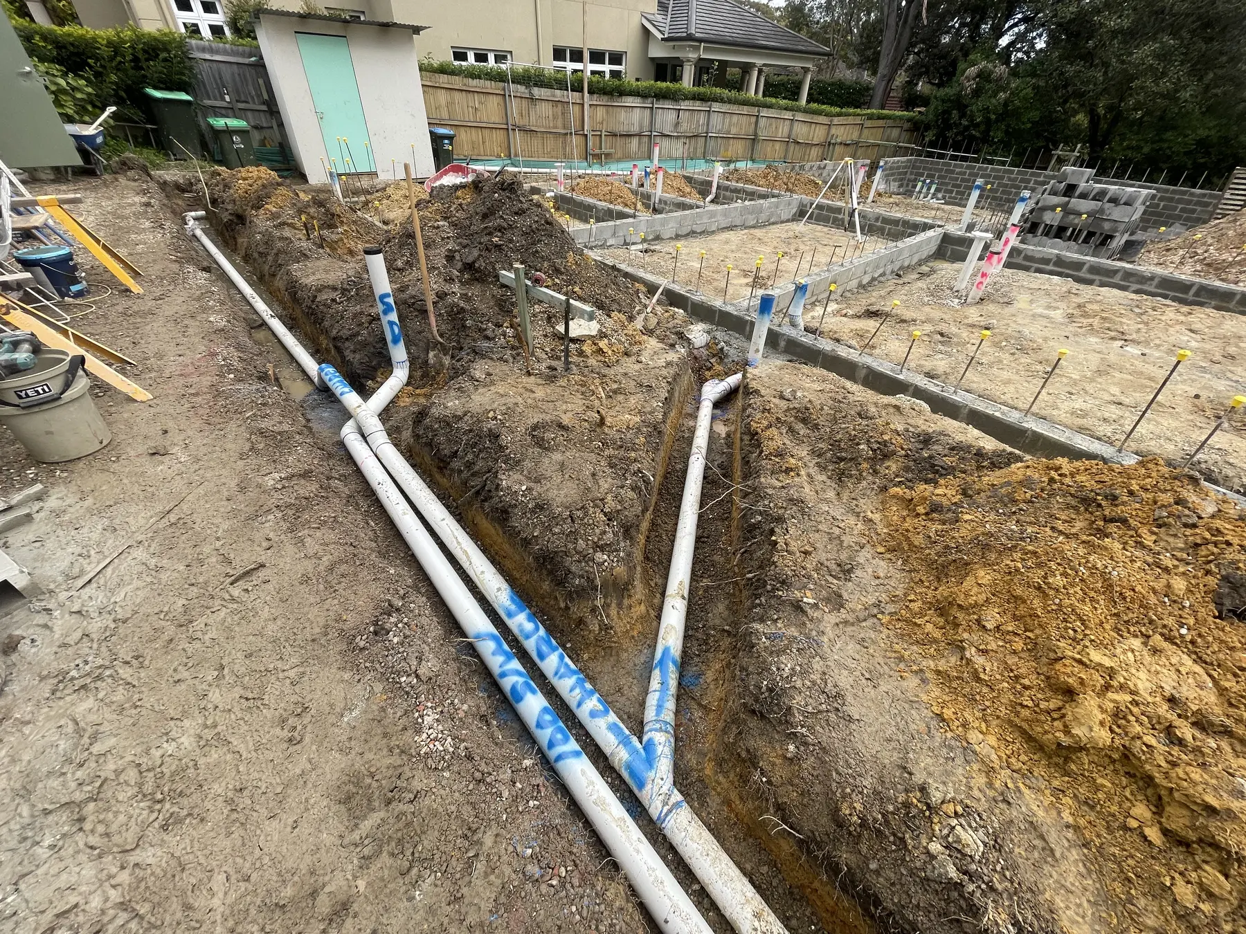 Drainage junction installation by Plumbing Dynamix