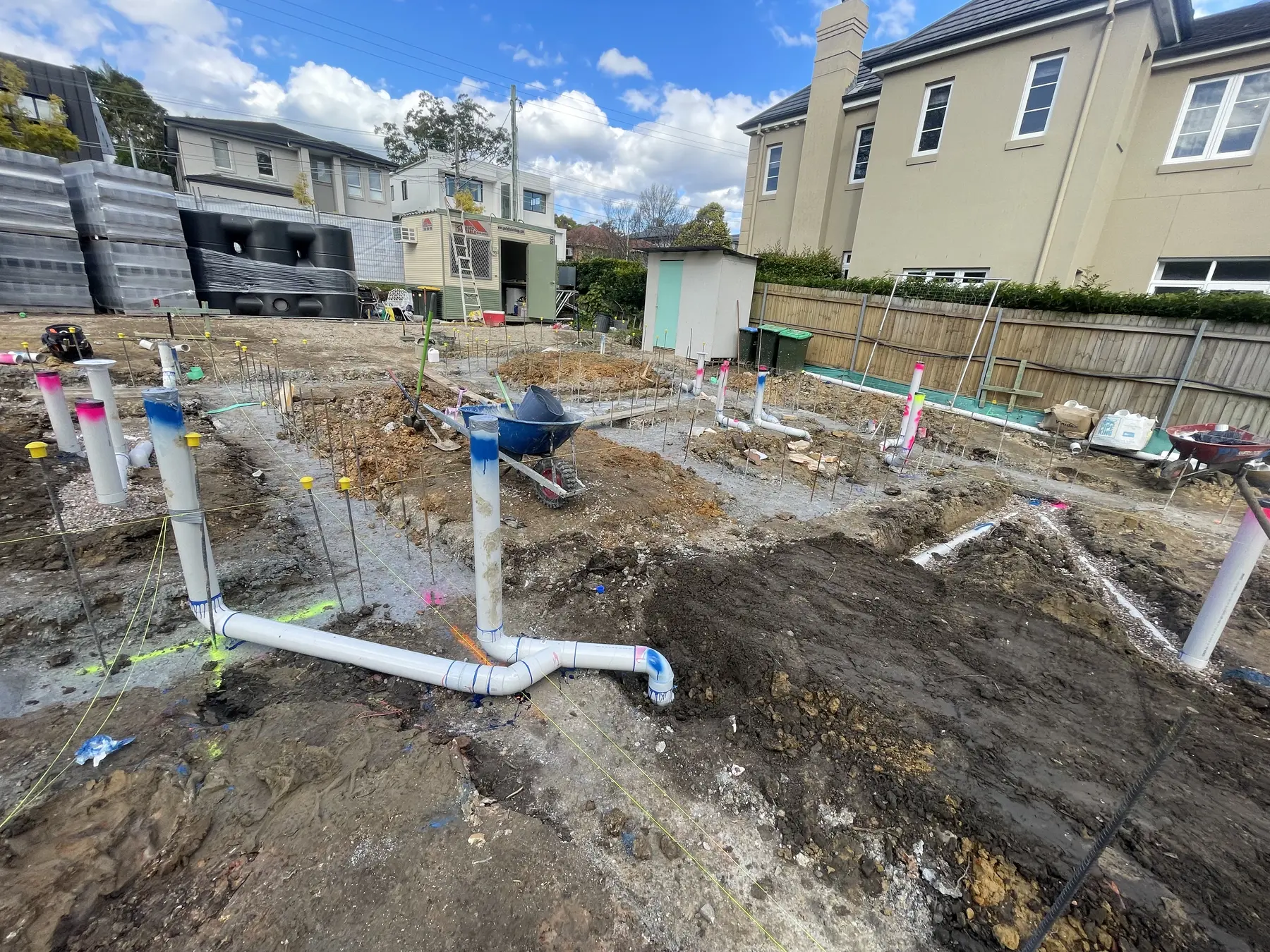 Complete drainage network installation by Plumbing Dynamix