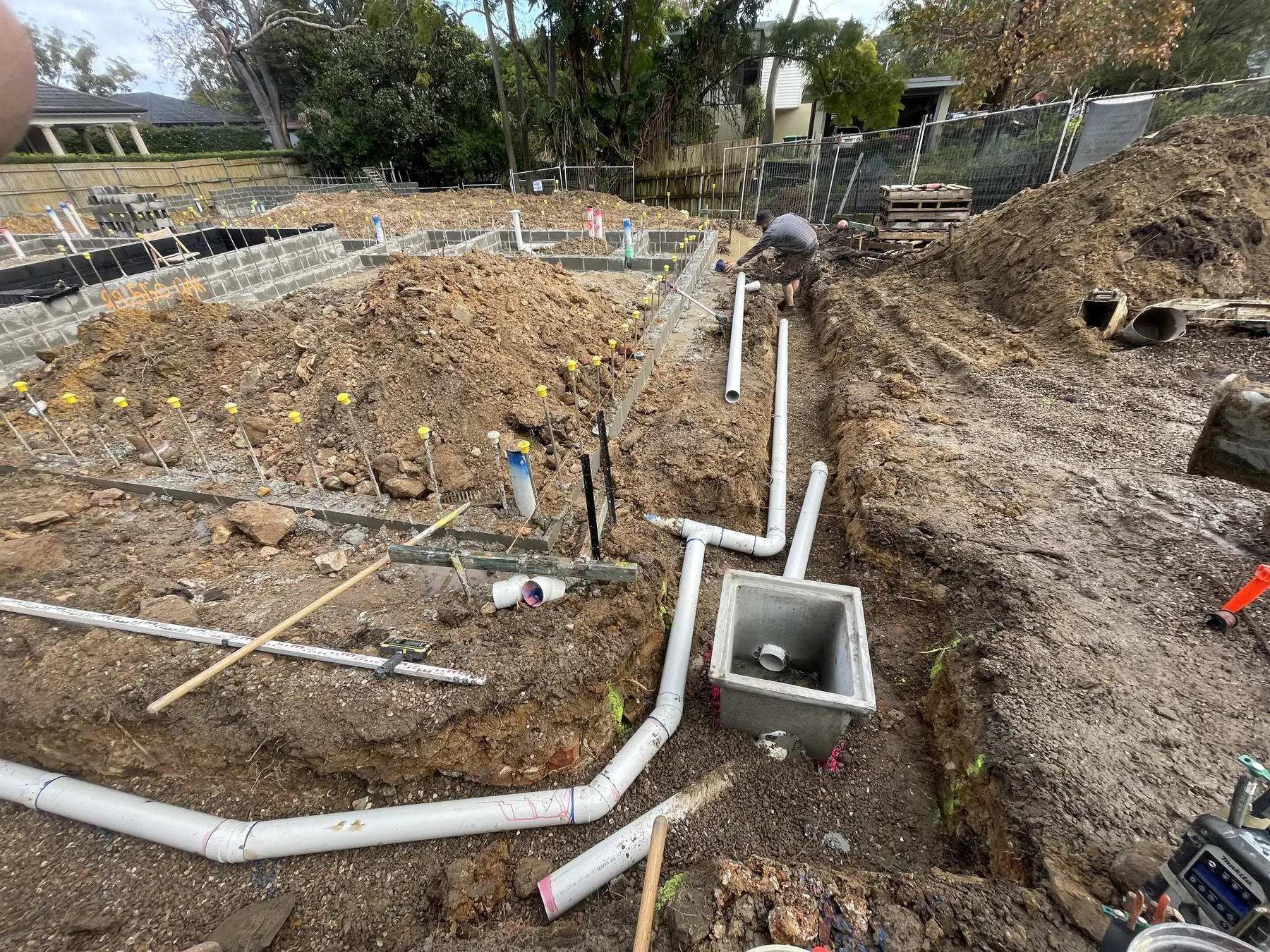 Residential pipework layout by Plumbing Dynamix