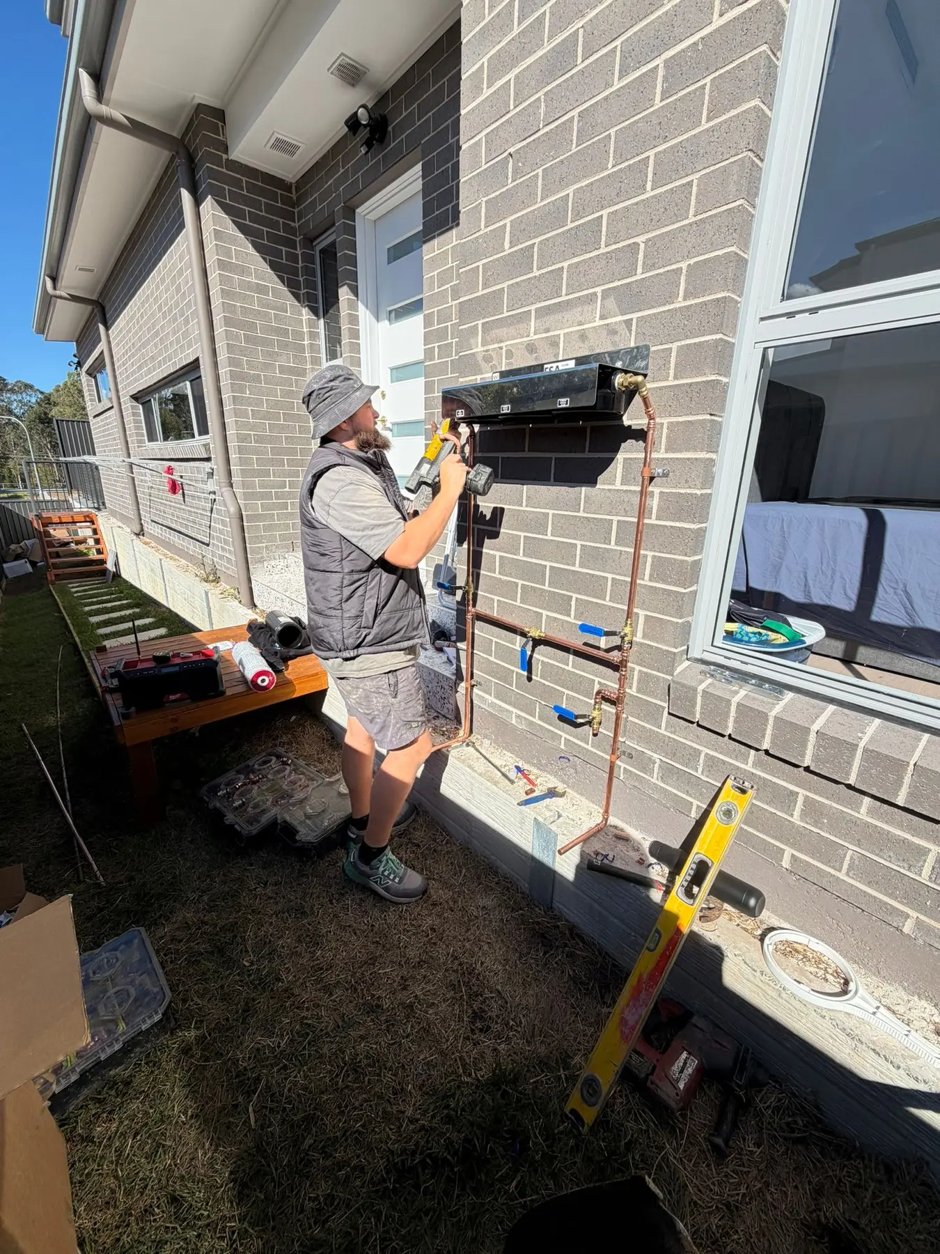 Whole-house filtration installation by Plumbing Dynamix