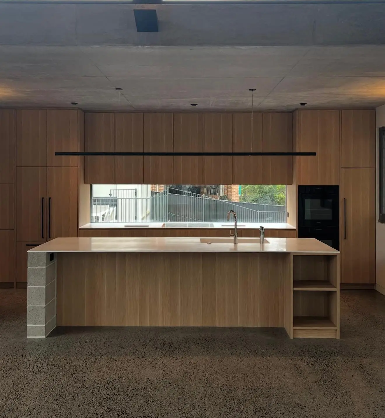Completed new-build kitchen by Plumbing Dynamix