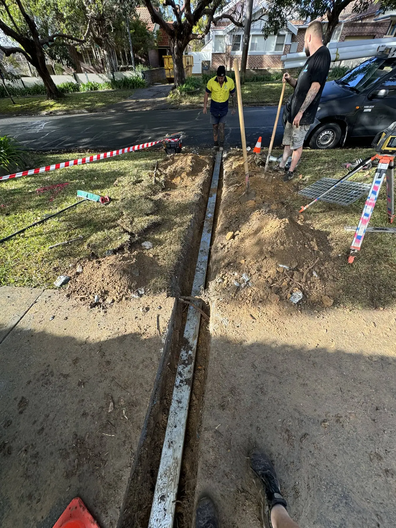 Stormwater pipe repair by Plumbing Dynamix