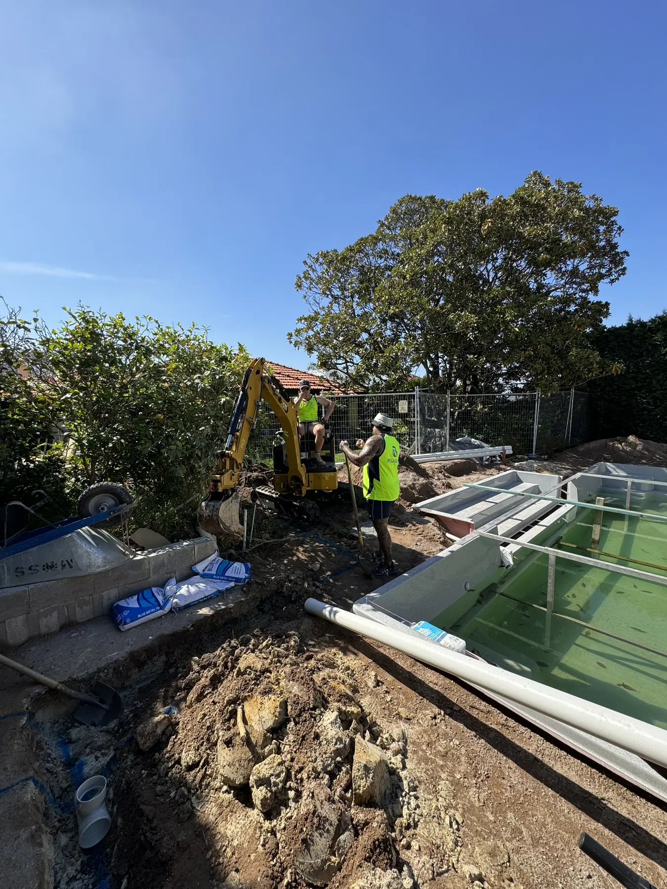 Pool-area stormwater drainage by Plumbing Dynamix